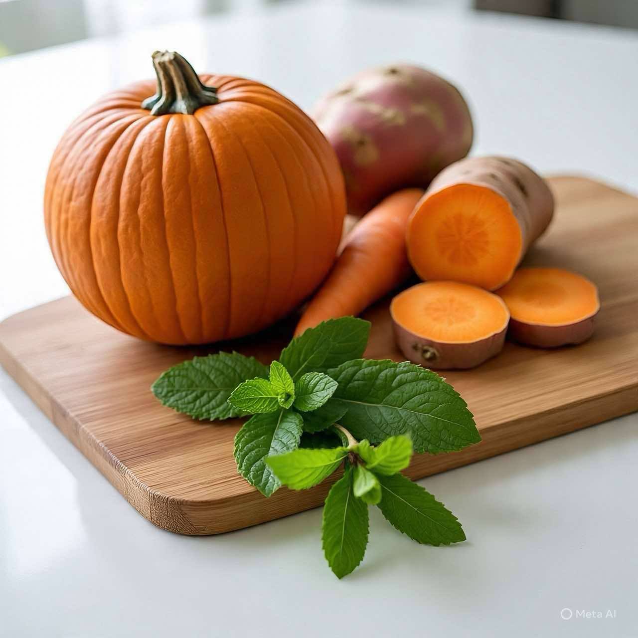 Vegetable & Mint Snacks