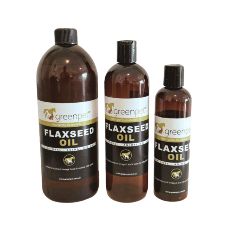 Greenpet Cold Pressed Flaxseed Oil 250mL