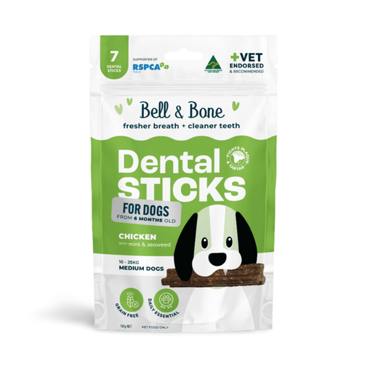 Bell & Bone Dental Sticks - Chicken, Mint & Seaweed