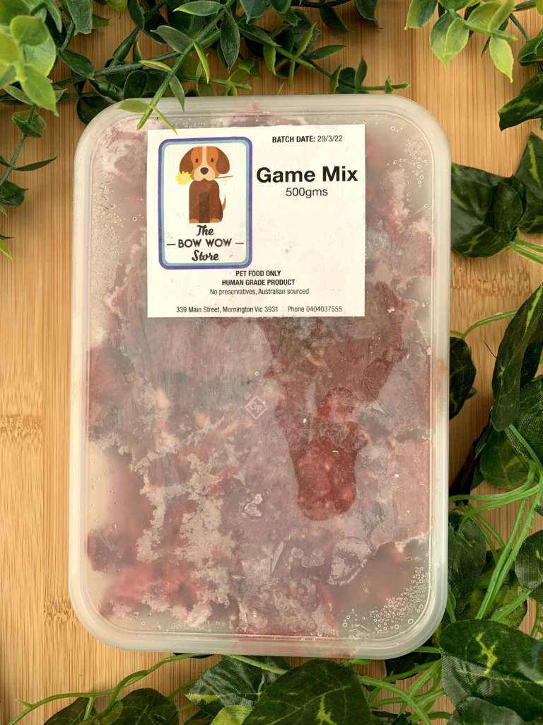 Game Mix 500g - The Bow Wow Store